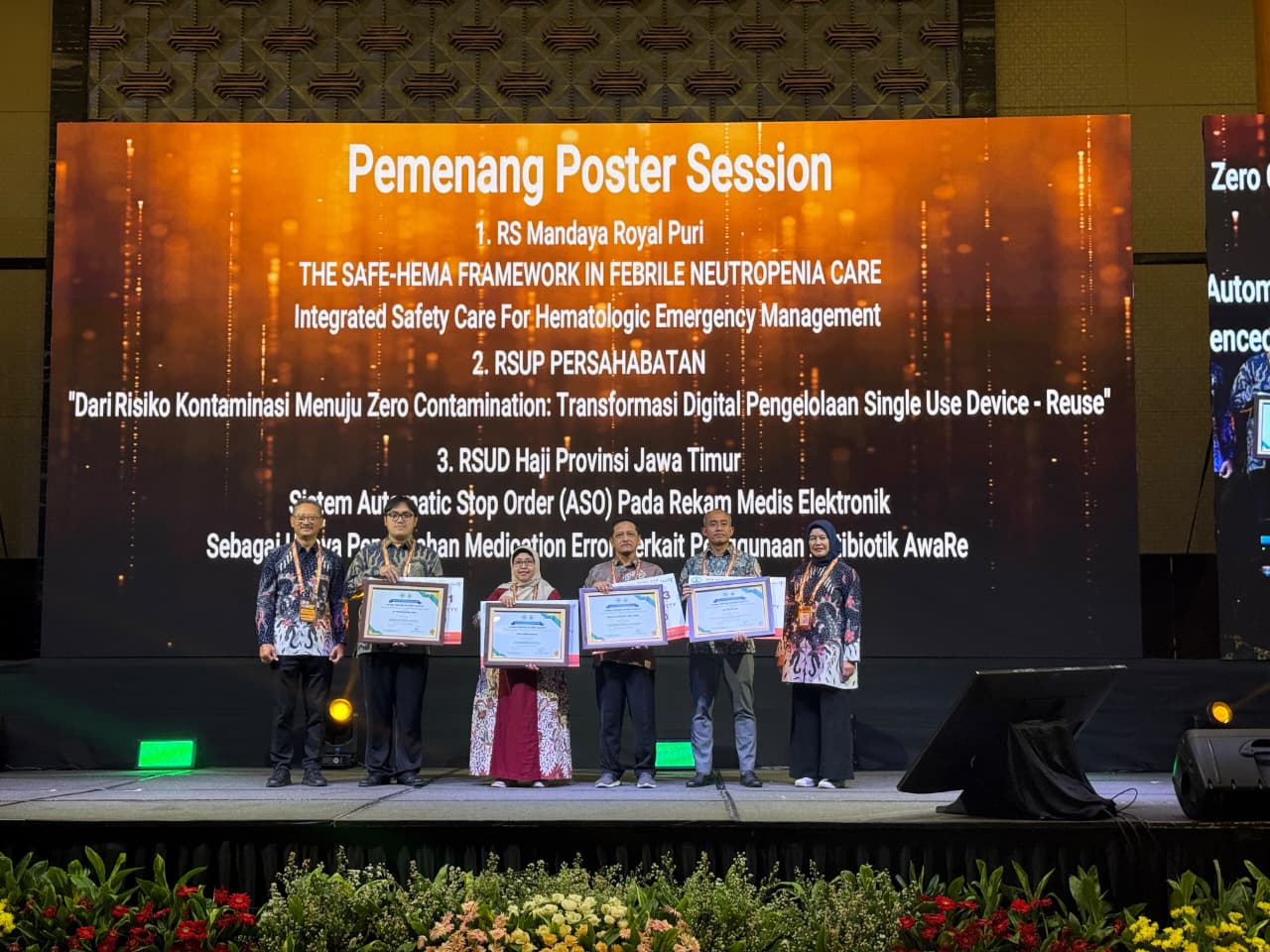 RSUD Haji Provinsi Jawa Timur Sabet Juara 3 Lomba Poster Tingkat Nasional